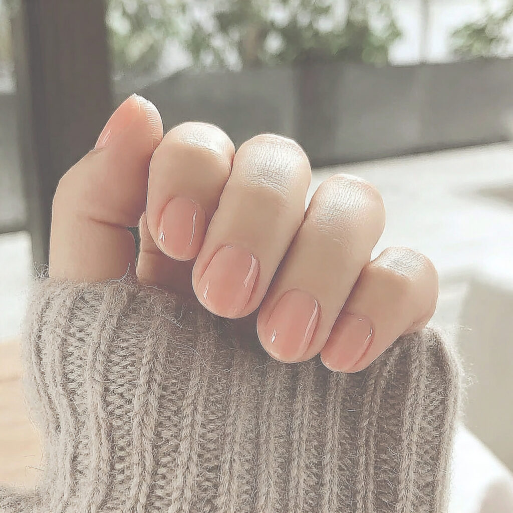 28 Sunset Ombre Nail Ideas That Blend Colors Beautifully Try This Look Today 5 Blush to Peach