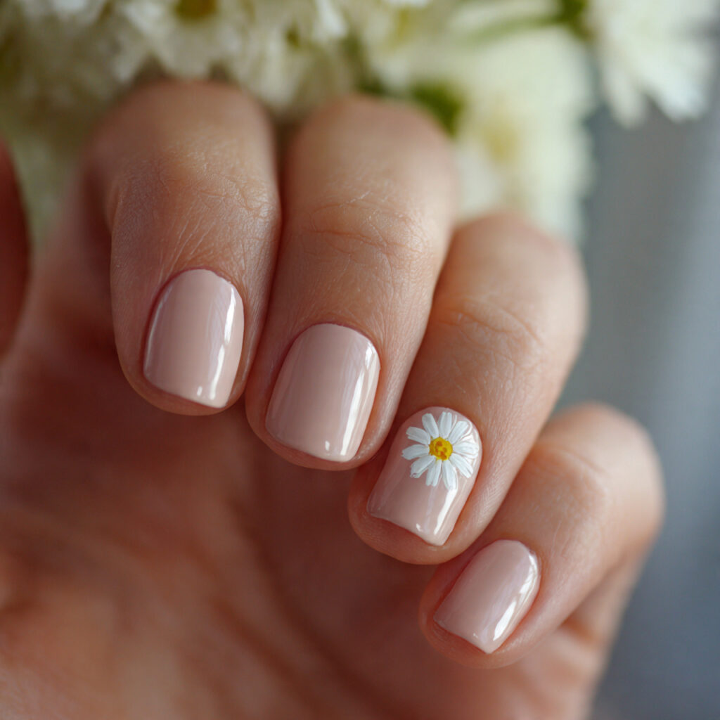 28 Classy Spring Nail Designs for Short & Trendy Nails 7 short nails with a neutral or pastel