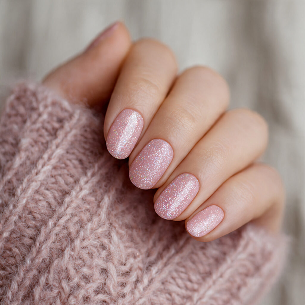 simple fun nail image centered on one