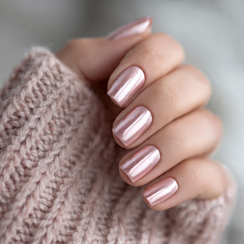 Soft Pink Chrome