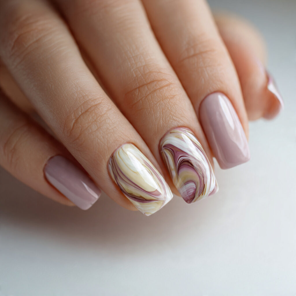 Abstract Swirl Accent