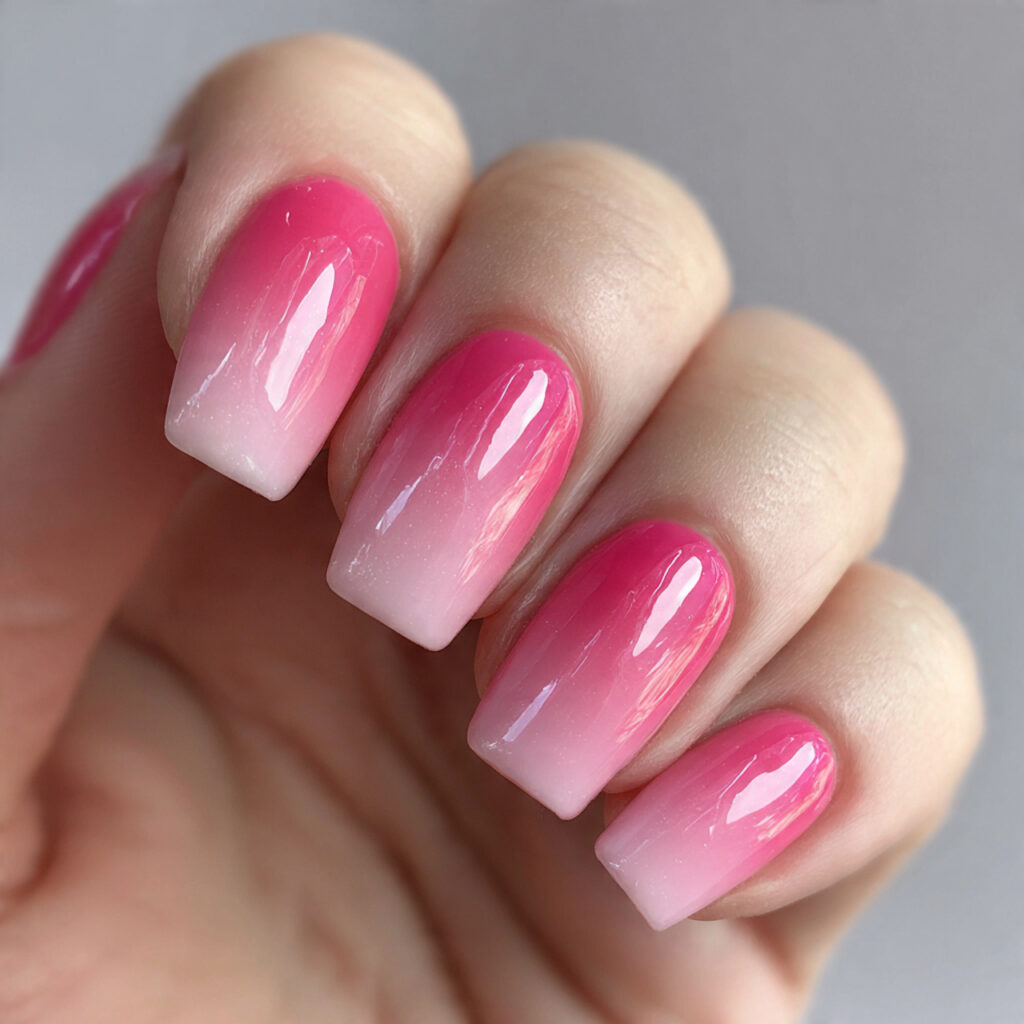 Strawberry Pink Ombré