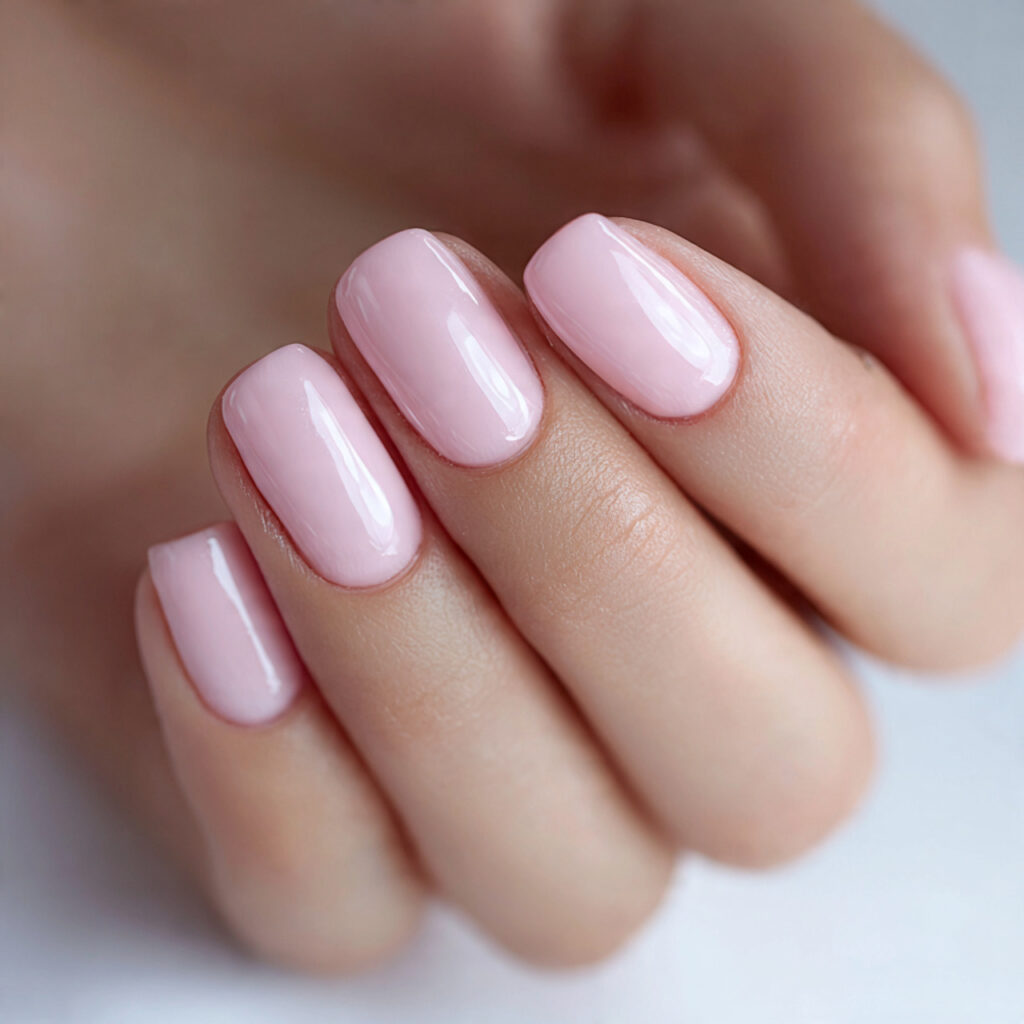 Blush Pink with High Gloss