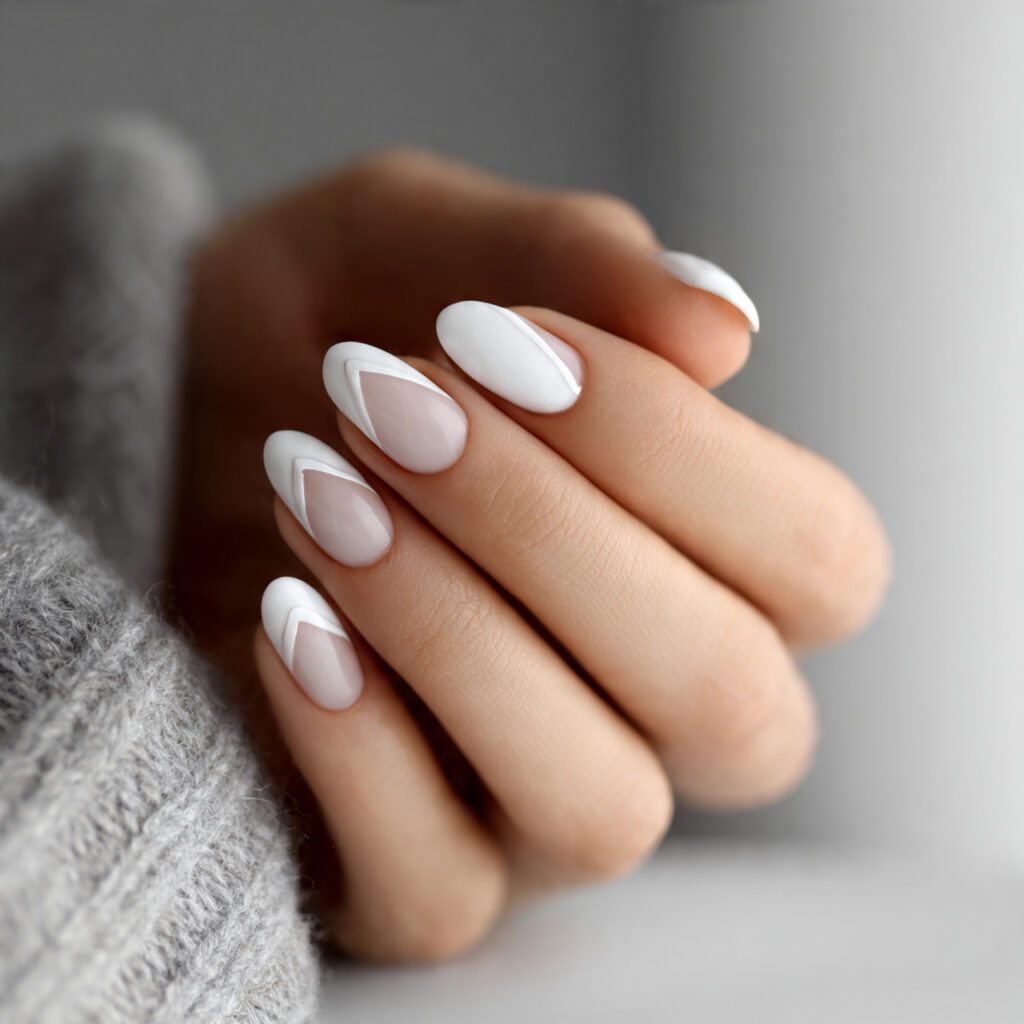 White Negative Space