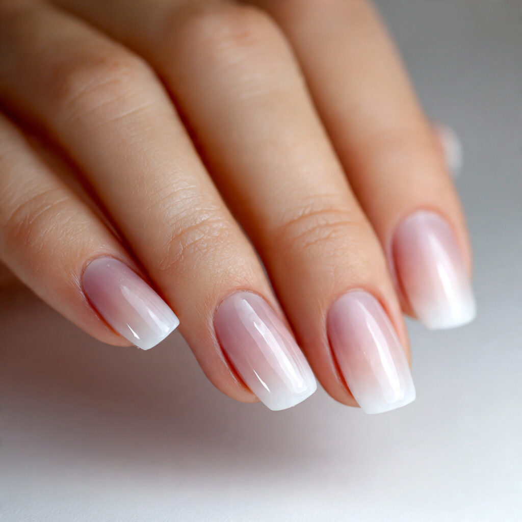White Gradient Tips