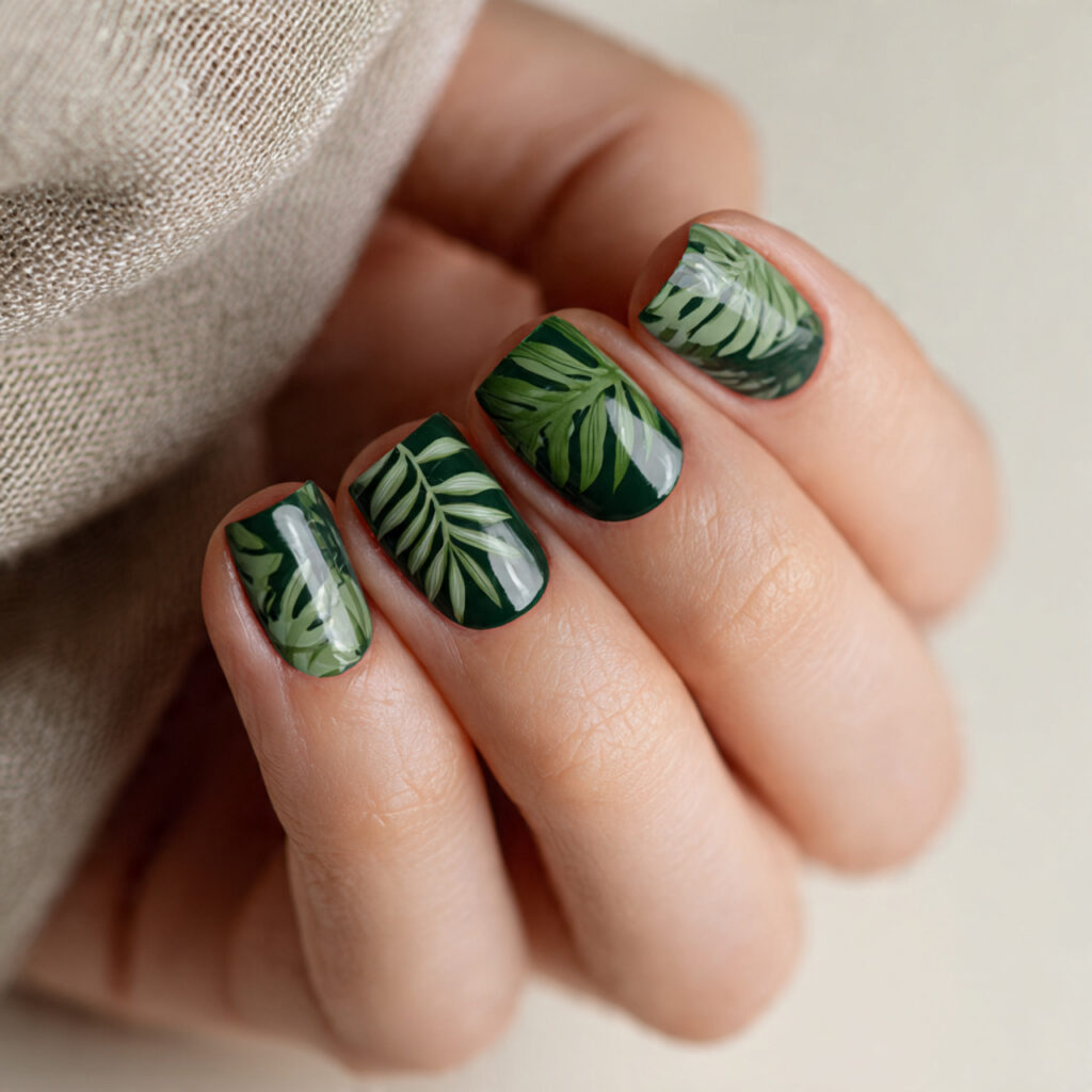 Tropical Leaf Print